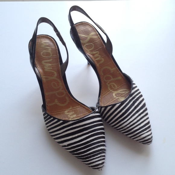 Sam Edelman Shoes - Sam Edelman Striped Slingback. 3 Sam Edelman Shoes - Sam Edelman Striped Slingback. 3