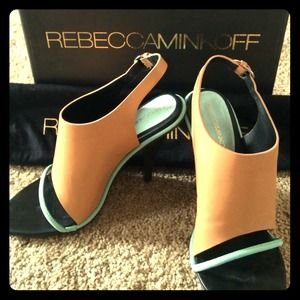 Rebecca minkoff cipria natural heels 7.5 Rebecca minkoff cipria natural heels 7.5