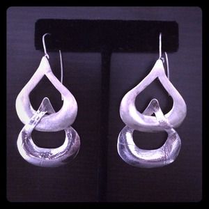Silver 950 Earrings NOT HEAVY ONE OF A KIND Silver 950 Earrings NOT HEAVY ONE OF A KIND