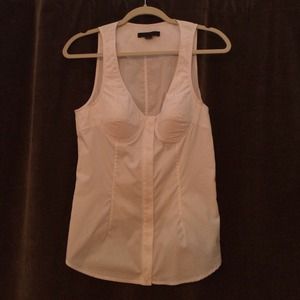 White Alexander Wang Corset Top ⚡️NWOT White Alexander Wang Corset Top ⚡️NWOT