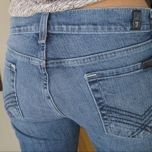 7 For All Mankind DOJO Boot Cut Jeans 26 7 For All Mankind DOJO Boot Cut Jeans 26