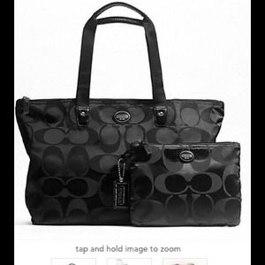 Coach Getaway Signature Nylon Weekender Coach Getaway Signature Nylon Weekender