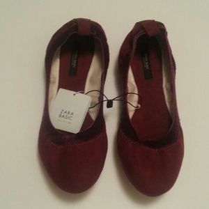 Brand new Zara basic ballet flats shoes Brand new Zara basic ballet flats shoes