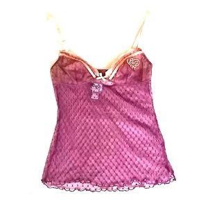 D&G Plum & Peach Lace Cami D&G Plum & Peach Lace Cami