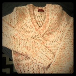 Missoni Sweaters - MISSONI chunky cable knit pink and white sweater. Missoni Sweaters - MISSONI chunky cable knit pink and white sweater.