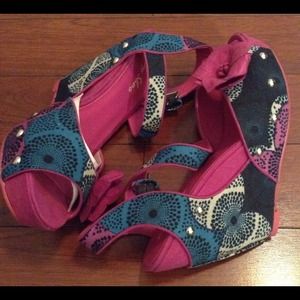 Fabulous wedge sandals by Ruby Shoo. Fabulous wedge sandals by Ruby Shoo.