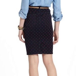 Pilcro dotted denim skirt Pilcro dotted denim skirt