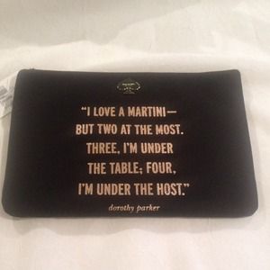 HOST PICKNWT Kate Spade martini pouch HOST PICKNWT Kate Spade martini pouch