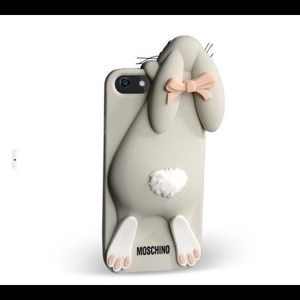 Host pick Moschino bunny rabbit iPhone 5 5s case Host pick Moschino bunny rabbit iPhone 5 5s case