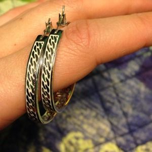 Juicy Couture Hoop Earrings Juicy Couture Hoop Earrings