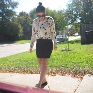 H&M star crop sweater H&M star crop sweater