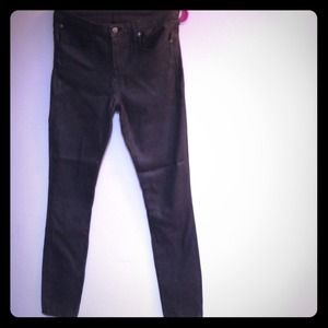 Helmut Lang Coated Grey Skinnies Helmut Lang Coated Grey Skinnies