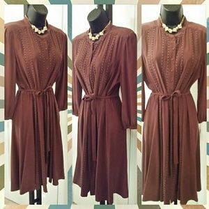 Final price. 100% Silk Chocolate Dress Final price. 100% Silk Chocolate Dress
