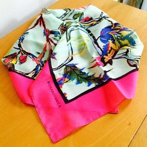 NIB Balenciaga floral silk scarf NIB Balenciaga floral silk scarf