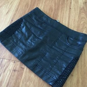 ALL SAINTS Leather Skirt ALL SAINTS Leather Skirt