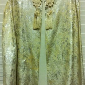 Japanese silk evening cape Japanese silk evening cape