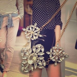 Rhinestone Statement Necklace Rhinestone Statement Necklace