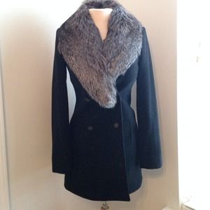 DVF MOLET WITH FUR COAT NWT DVF MOLET WITH FUR COAT NWT