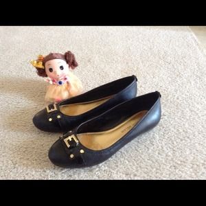 Antonio Melani Shoes - 👡Antonio Melani Black Leather Buckle Flats👡 Antonio Melani Shoes - 👡Antonio Melani Black Leather Buckle Flats👡