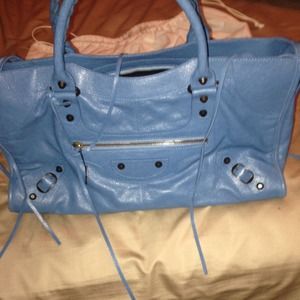 Balenciaga city bag this blue no longer available Balenciaga city bag this blue no longer available