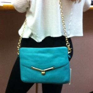 NWT Teal BOTKIER Valentina mini convertible NWT Teal BOTKIER Valentina mini convertible