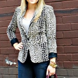 Zara Jackets & Blazers - Zara Leopard Blazer Zara Jackets & Blazers - Zara Leopard Blazer