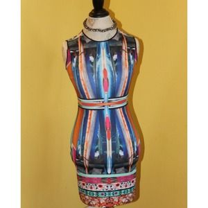 Clover Canyon Long Board Printed Dress. Clover Canyon Long Board Printed Dress.