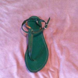 J.Crew Kelly green sandals J.Crew Kelly green sandals