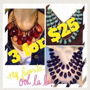 ❤️Three Statement Necklace❤️ ❤️Three Statement Necklace❤️
