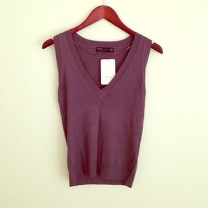 Zara grey sweater vest Zara grey sweater vest
