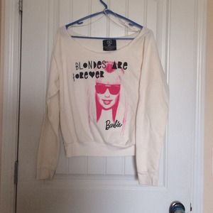 Barbie off shoulder sweater Barbie off shoulder sweater