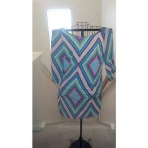 Aztec print dress Aztec print dress