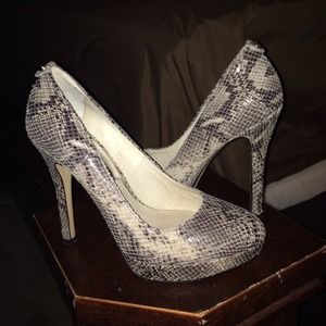 Michael Kor Snake Skin Heels Michael Kor Snake Skin Heels