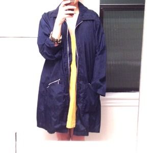 Diane Von Furstenberg navy blue parka! Diane Von Furstenberg navy blue parka!
