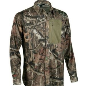 Guide Series Mossy Oak Breakup airmesh buttonup Guide Series Mossy Oak Breakup airmesh buttonup
