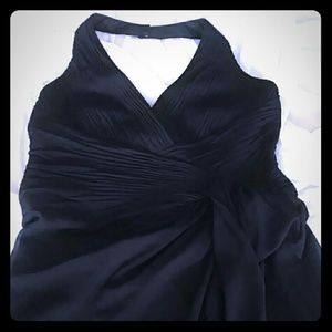 TEA LENGTH HALTER DRESS TEA LENGTH HALTER DRESS