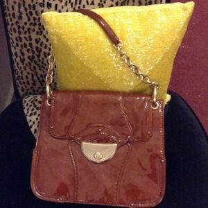 BOTKIER Paris RARE RUSSET gold chain shoulder bag BOTKIER Paris RARE RUSSET gold chain shoulder bag