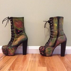 PRICE FIRM Jeffrey Campbell Stevie Boots 7 PRICE FIRM Jeffrey Campbell Stevie Boots 7