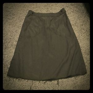 Babakul A-Line Cargo Skirt, Army Green Babakul A-Line Cargo Skirt, Army Green