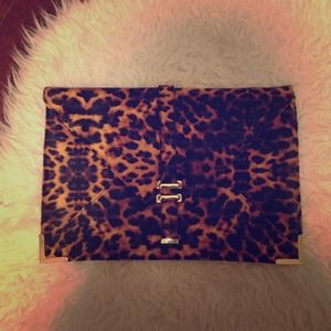 Asos leopard print envelop clutch Asos leopard print envelop clutch