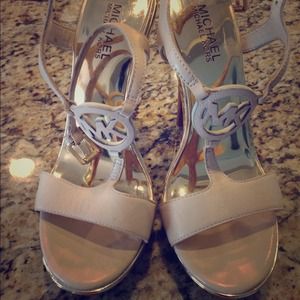 Michael Kors Logo Heels Michael Kors Logo Heels