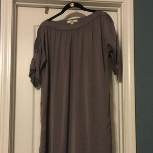 Purple silk dress Purple silk dress