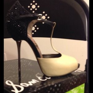 Black/Cream Sam Edelman Heels Size 8.5 Black/Cream Sam Edelman Heels Size 8.5