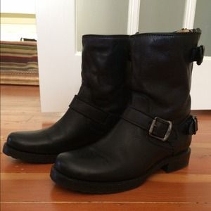 Veronica Low Boots in Black by Frye Veronica Low Boots in Black by Frye