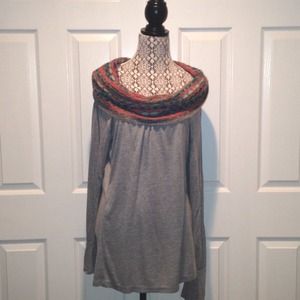 Missoni Dresses & Skirts - Missoni Shirt Dress Dolman Scarf Grey Tunic Cowl Missoni Dresses & Skirts - Missoni Shirt Dress Dolman Scarf Grey Tunic Cowl