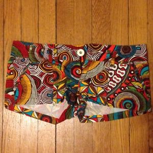 Printed Zara shorts Printed Zara shorts