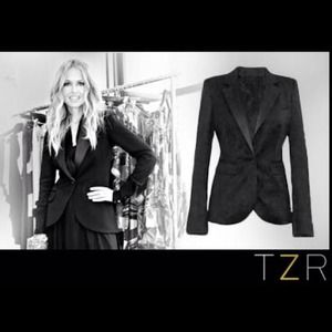 Rachel Zoe Black Hutton Tuxedo Jacket Rachel Zoe Black Hutton Tuxedo Jacket