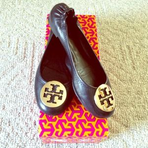 Tory burch flats, classic Reva black Tory burch flats, classic Reva black