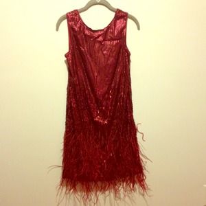 Feathered dress Feathered dress