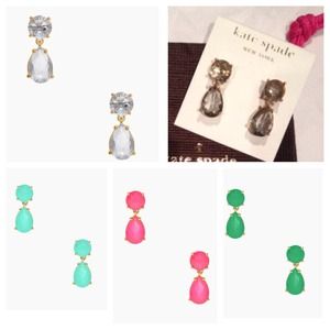 NWT! Kate Spade drop earrings - several colors! NWT! Kate Spade drop earrings - several colors!